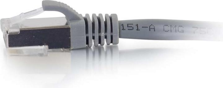 Actual product image C2G Cat6a Booted Shielded (SSTP) Network Patch Cable (S/FTP, CAT6a, 0.30 m)