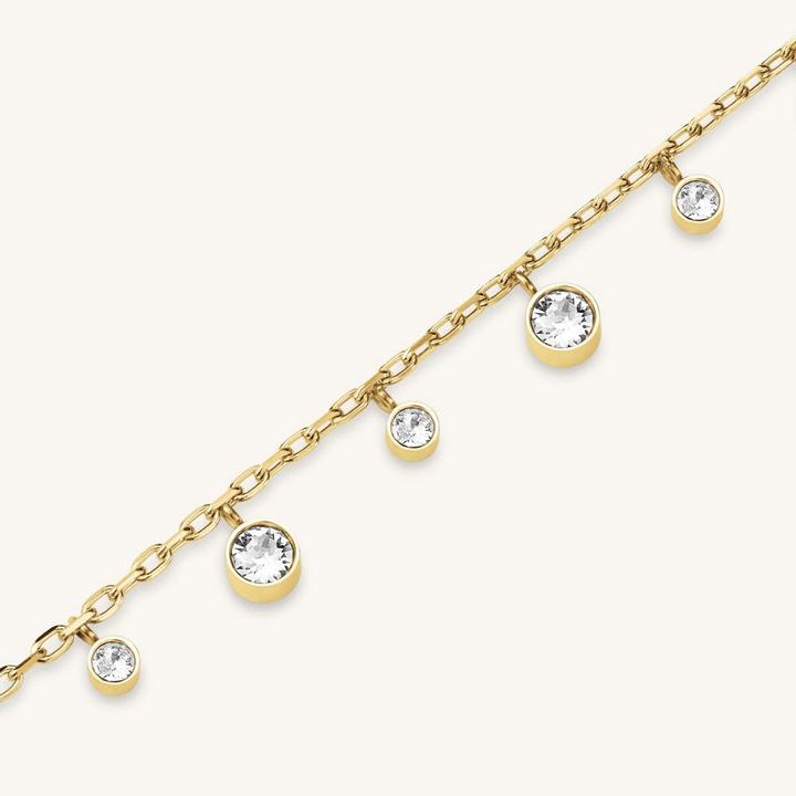 Actual product image Rosefield Halskette (14K Yellow gold plated stainless steel 316L, 42 cm)