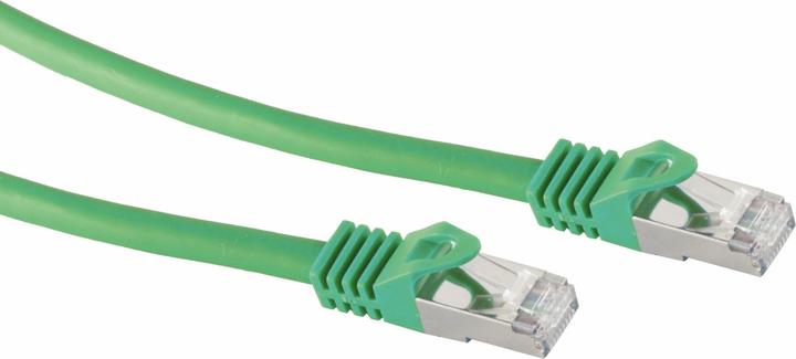 Actual product image S-Conn SCONN patch cable S/FTP Cat 7 green 10.0m (S/FTP, CAT7, 10 m)