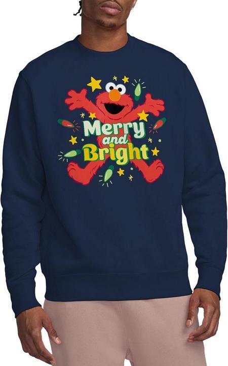 Produktbild Merry And Bright Sweatshirt weihnachtliches Design (L)