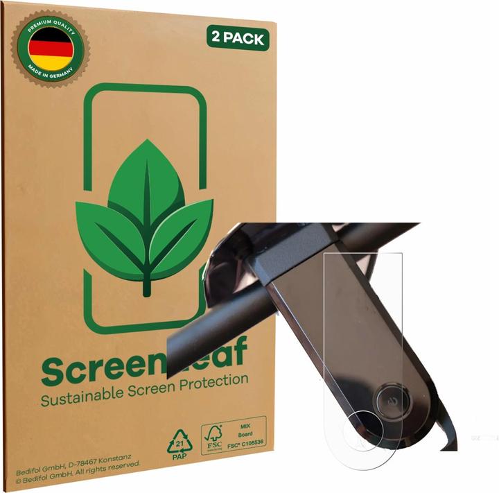 Produktbild ScreenLeaf Schutzfolie nachhaltiger Displayschutz Display Schutz Folie Klar Transparent