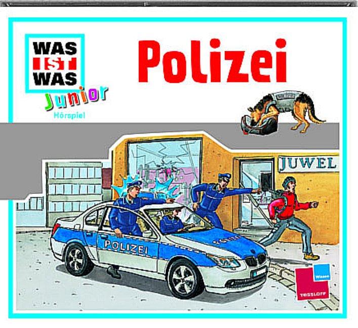 Productafbeelding Was ist Was JUNIOR - Polizei (Duits, Luis-Max Anders, Friederike Wilhelmi, Frank Casaretto, Markus Humbach, Charlotte Habersack, 2009)