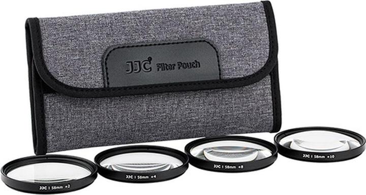 Produktbild JJC 40.5mm Close Up Macro Filter Kit (+2, +4, +8, +10) (40.50 mm, Nahlinsen)
