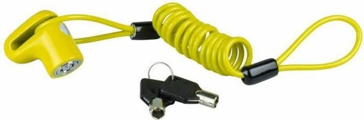 Burg Wächter 520 50 yellow SB Brake disc lock Neon yellow Key lock (100 cm)