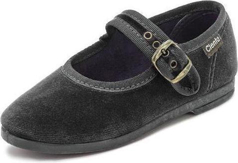 Cienta Velvet buckle ballerinas for girls (31)