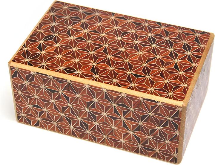 Produktbild Maruyama Himitsu Bako - Akaasa (21 Schritte) - Japanische Rätselbox