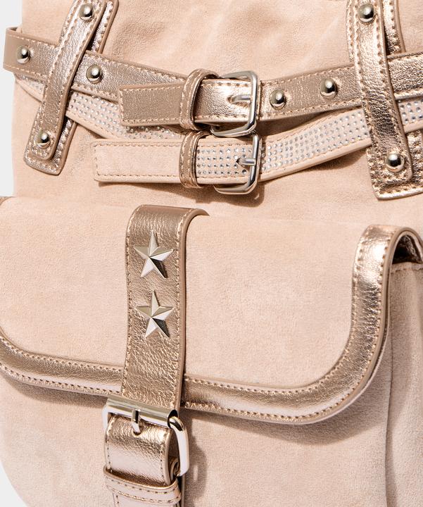 Actual product image Joe Browns Star Studded Buckle Slouch Bag