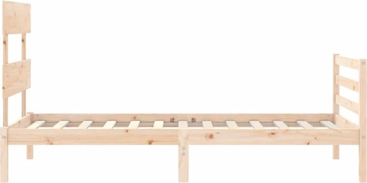 Actual product image vidaXL Bettgestell (90 x 190 cm)