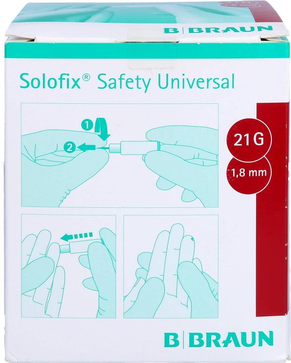 Actual product image B.Braun Lancet Unive 21 G x 1.8mm