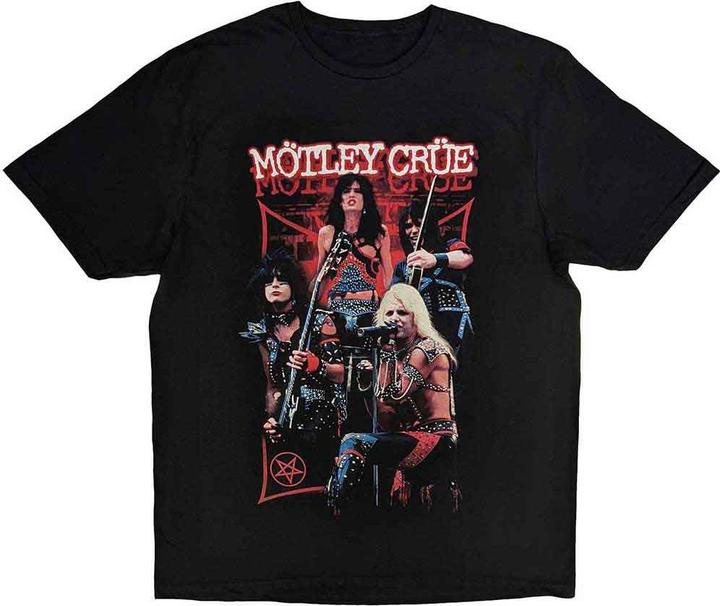 Motley Crue Live Montage Red