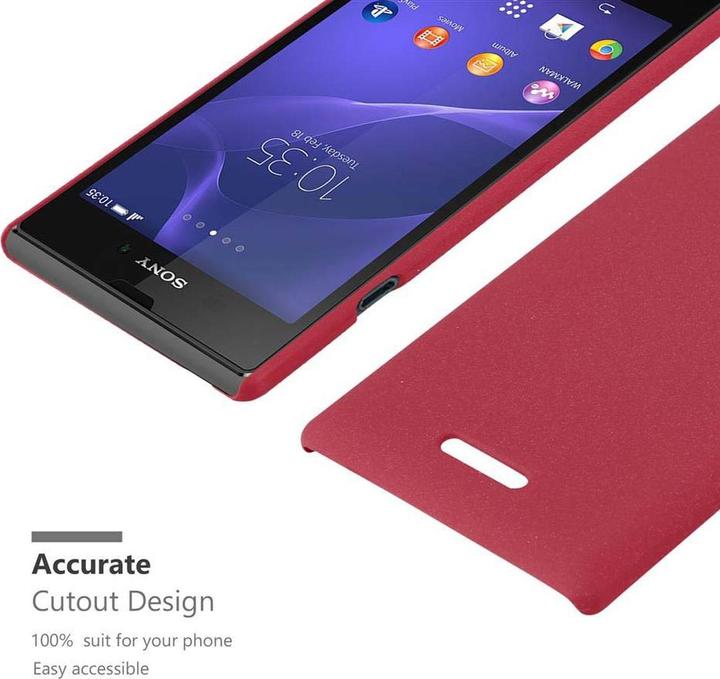 Produktbild Cadorabo Hard Cover Frosty Cover (Sony Xperia T3)