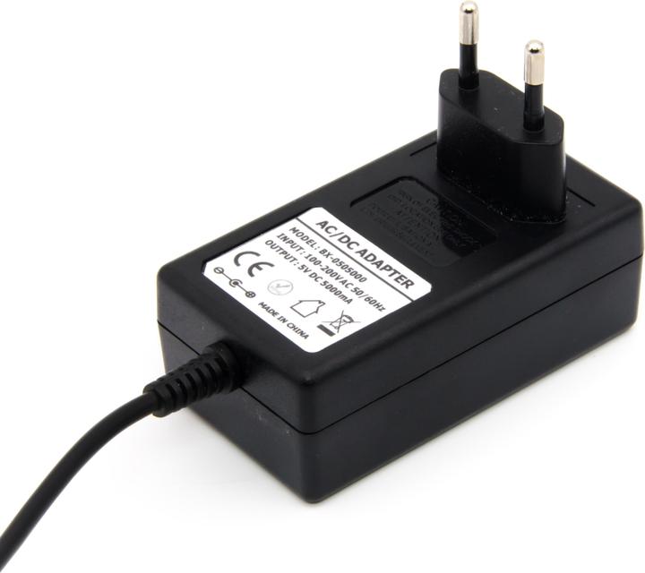 Purecrea 5V DC 5000mA Plug-in power supply AC/DC adapter 5.5mm/2.1mm plug (Power supply)