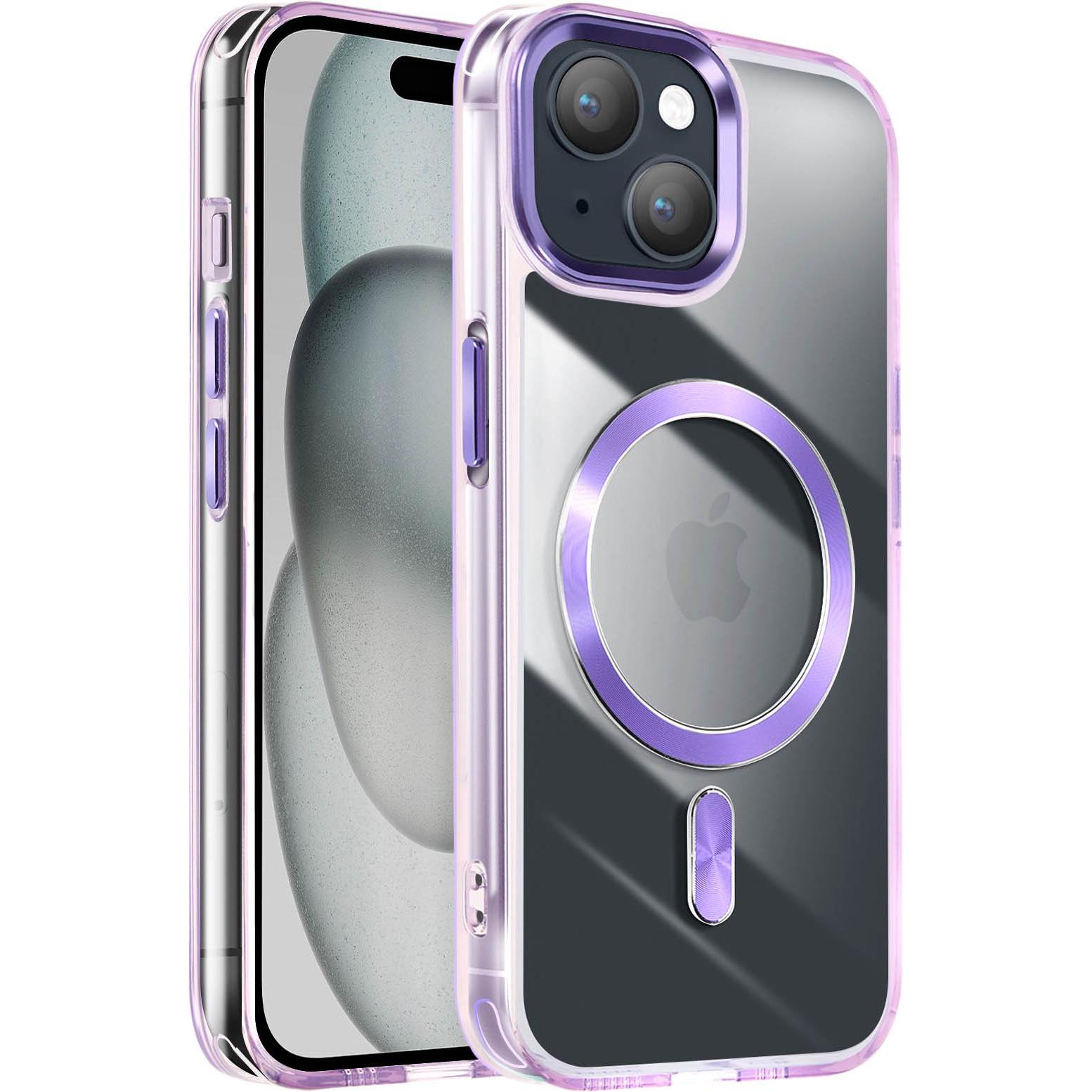 Avizar Cristal Color Case (Apple iPhone 15), Smartphone Hülle, Violett