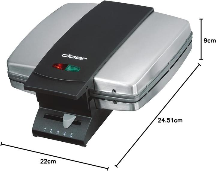 Produktbild Cloer 1431 Zimtwaffeleisen