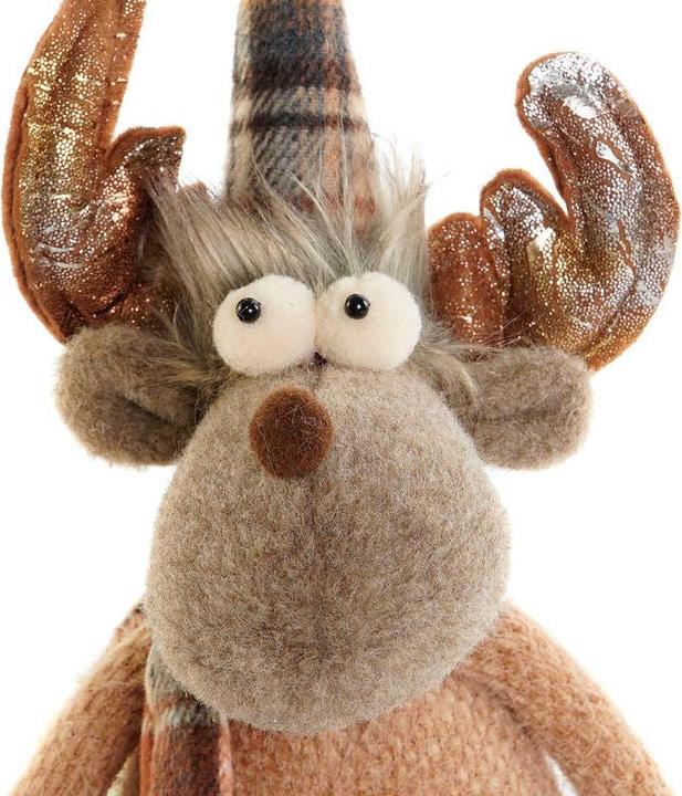 Immagine prodotto DKD Home Decor Weihnachtsschmuck Braun Rentier 13 x 12 x 25 cm (2 Stück) (2x)