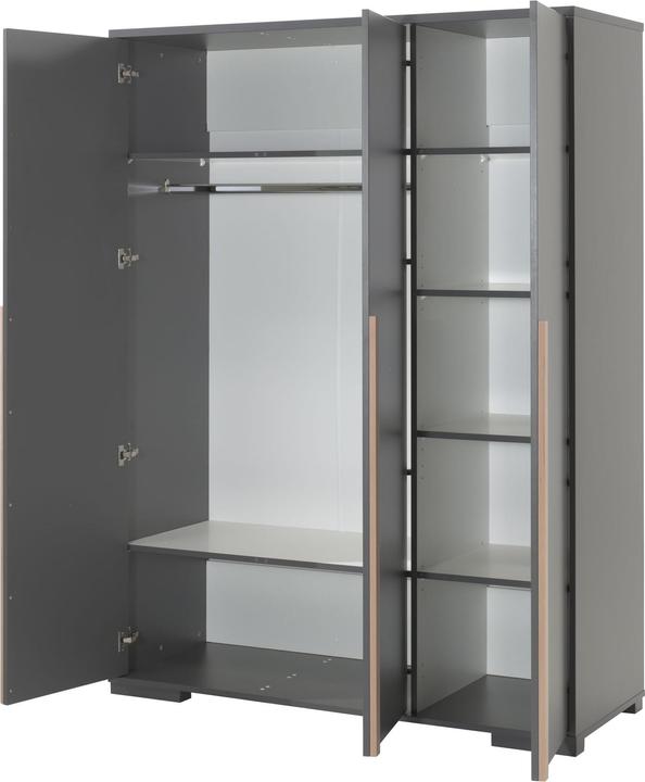 Immagine prodotto Vipack Set di 6 pezzi per la camera dei bambini London (Armadi bambini)