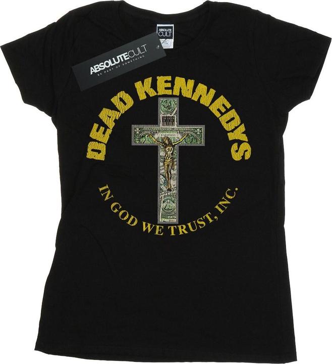 Immagine prodotto Dead Kennedys In God We Trust Maglietta Donna (M)