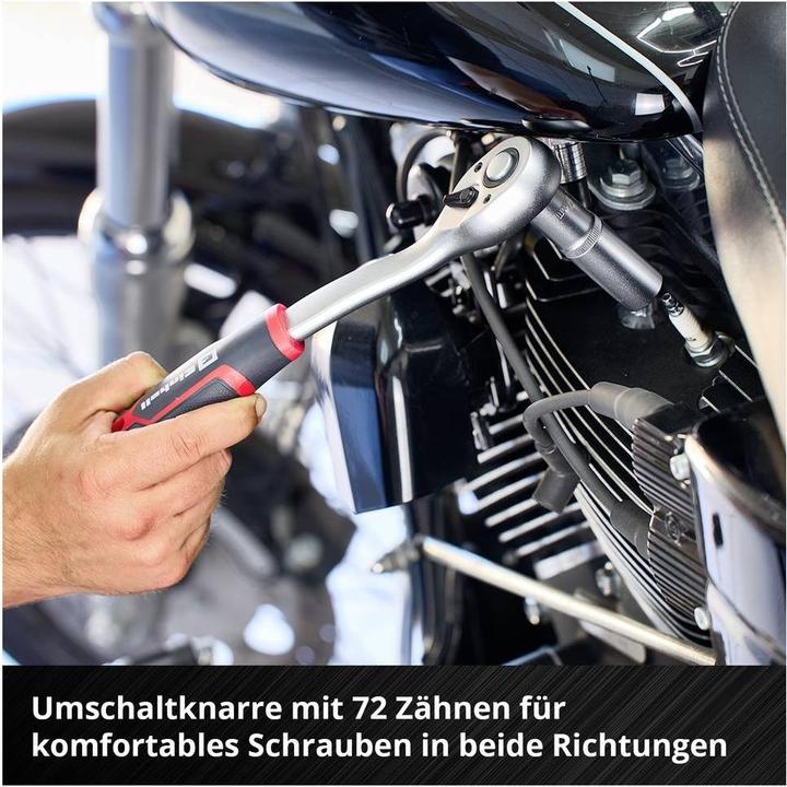 Actual product image Einhell Einleger E-Case Stecknüsse & Ratschen 60-tlg.