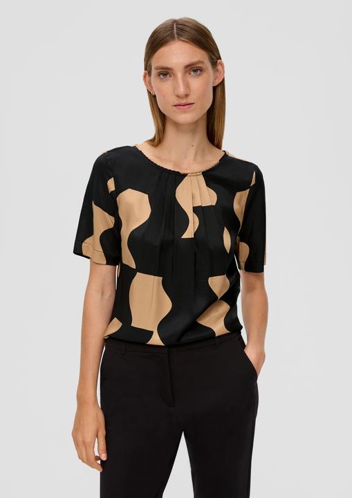 Image du produit s.Oliver Bluse Twillbluse aus Viskose (36)