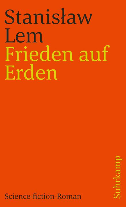 Produktbild Frieden auf Erden (Deutsch, Stanislaw Lem, 1988)