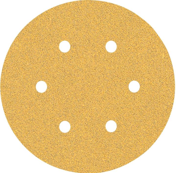 Actual product image Bosch Professional Zubehör EXPERT C470 Sanding paper with 6 holes for random orbital sander, 150 mm, G 60, 5 pcs. (60 even)
