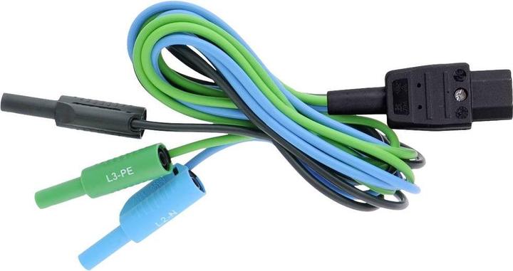 Metrel 3-wire, split measuring cable IEC 10A 1.5M