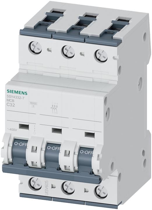Produktbild Siemens Sicherungsautomat 3-polig 32A Typ C