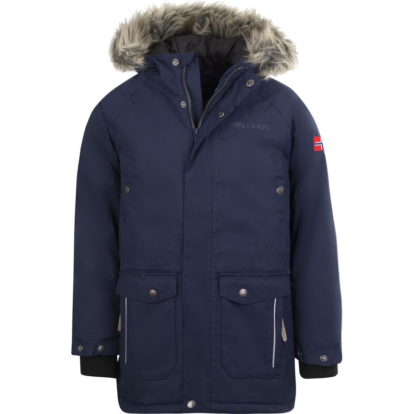 Trollkids, Unisex, Jacke, Kid's Nordkapp Jacket (92), Blau, 92