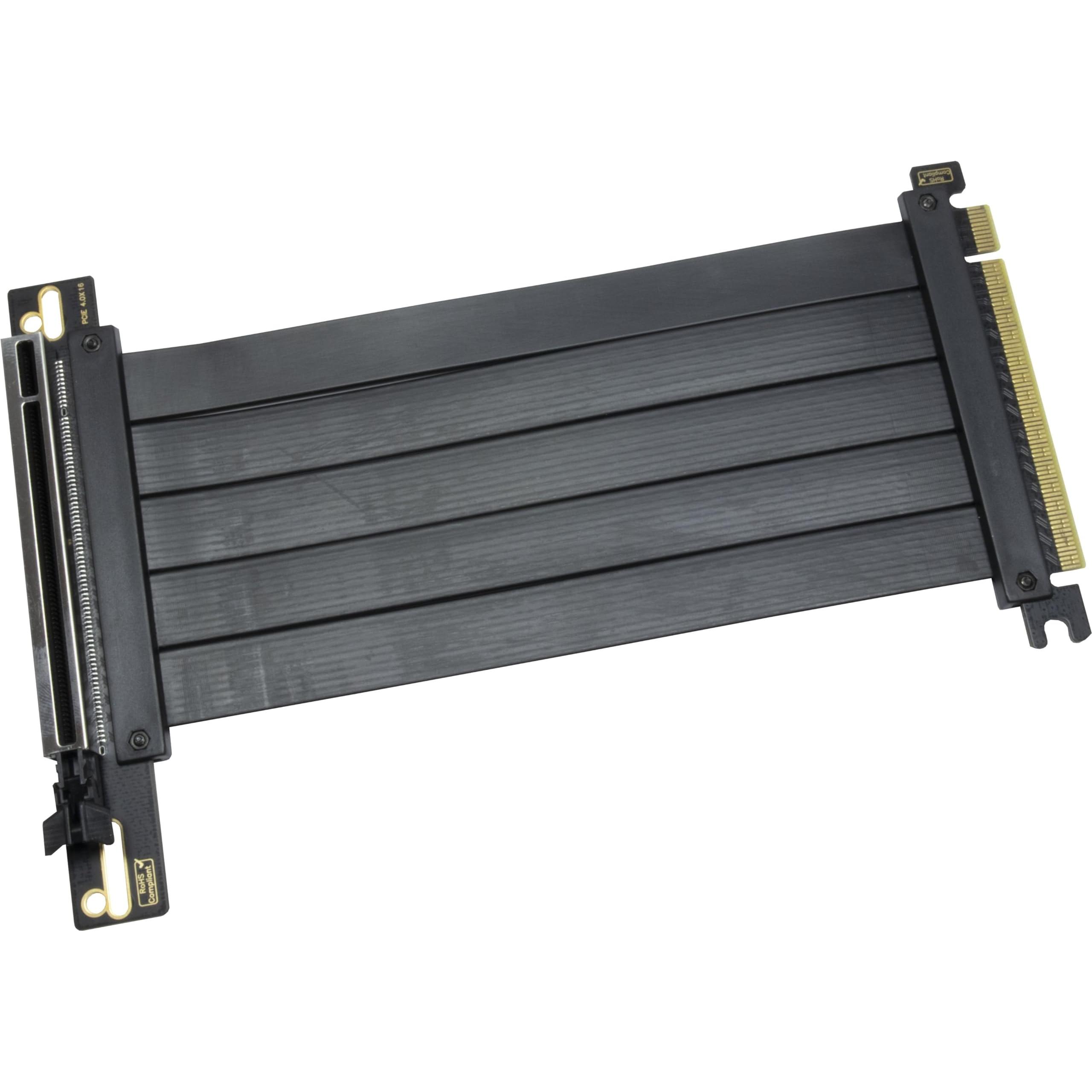 Intertec AC Kabel GPU Riserkabel RC-02 200mm PCIe4.0, Interne Kabel (PC)