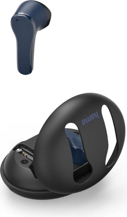 Produktbild Hama Bluetooth®-Kopfhörer Spirit Unchained, True Wireless Earbuds, ENC, FC, BL (Aktive Geräuschunterdrückung, 16 h, Kabellos)