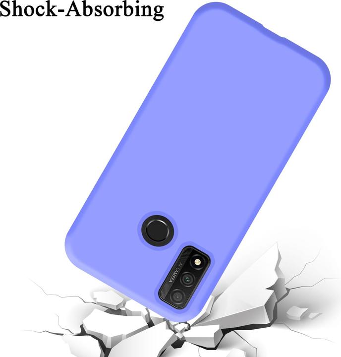 Actual product image Cadorabo TPU Liquid Silicone Case Cover for Huawei P SMART 2020 (Huawei P Smart (2020))