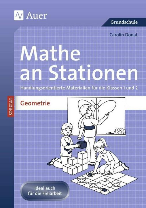Produktbild Mathe an Stationen Spezial Geometrie 1+2 (Deutsch, Carolin Donat, 2013)