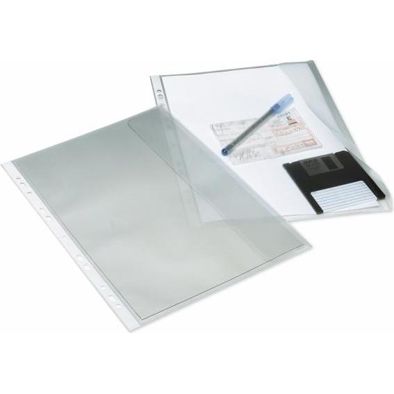 Bantex, Penne, Documentlomme Med Flap 0,13 mm, trasparente (Trasparente)