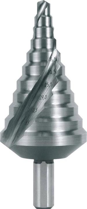 Actual product image Ruko Step drill (6.5 mm, 40.5 mm, 8.5 mm, 10.5 mm, 12.5 mm, 16.5 mm, 20.5 mm, 25.5 mm, 29.0 millimetres, 32.5 mm)