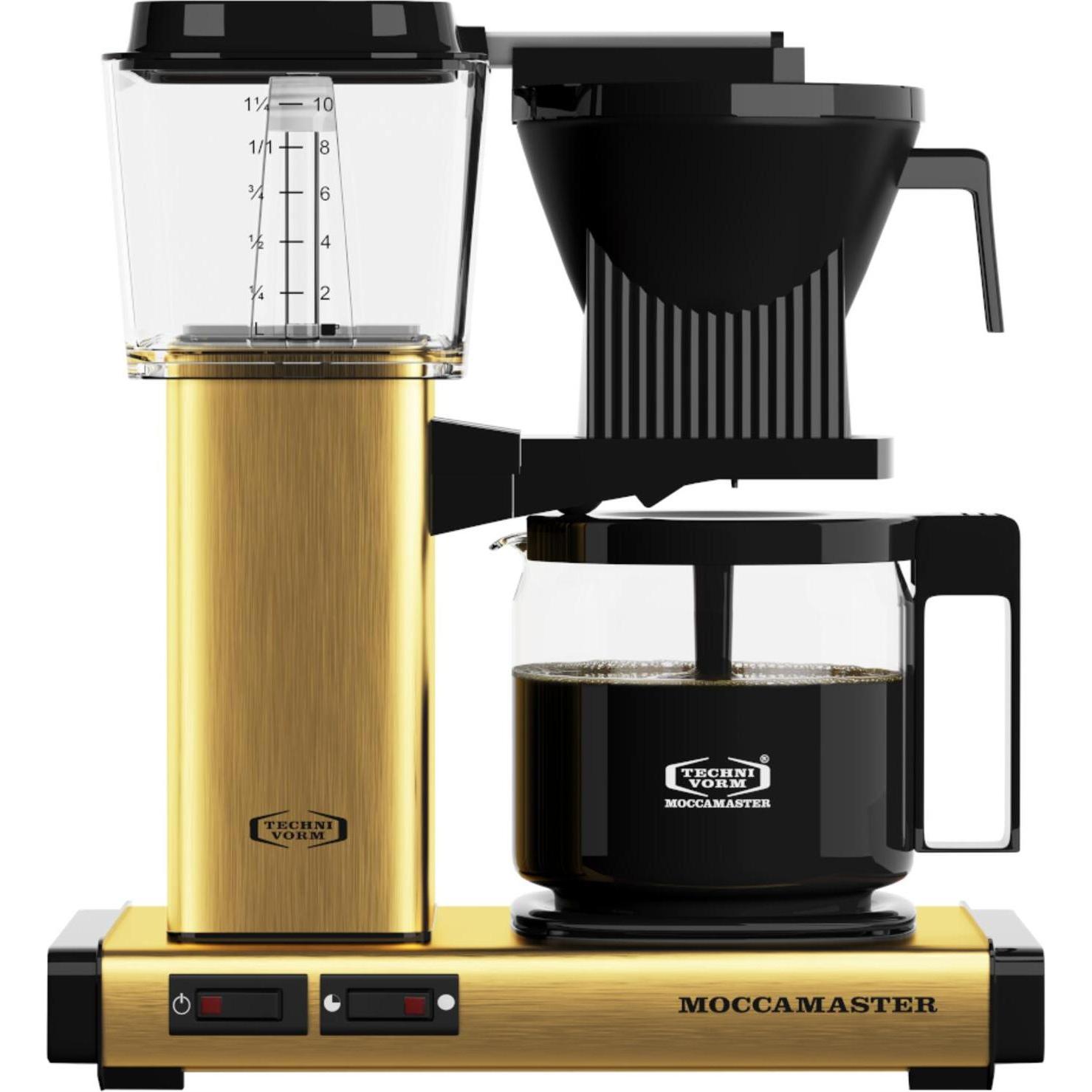 Moccamaster KBG Select, Filterkaffeemaschine, Gelb
