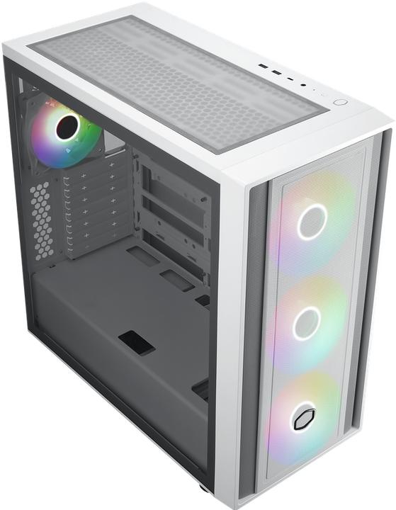 Image du produit Cooler Master MasterBox 600 blanc (ATX, ITX, mATX, E-ATX)