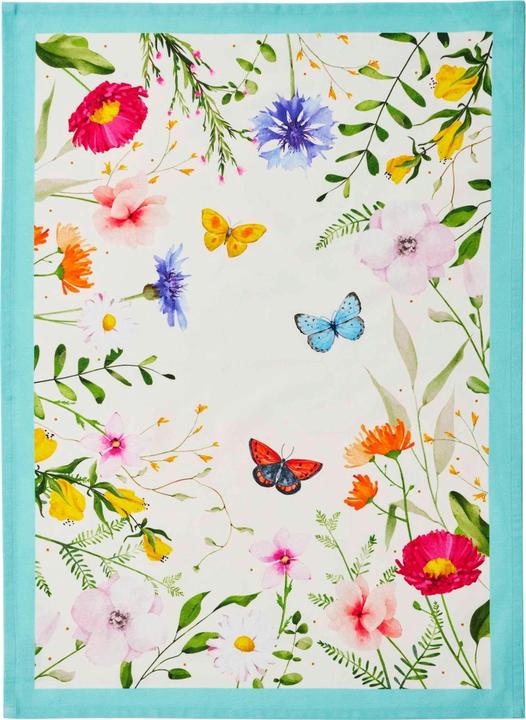 Blütenträume Geschirrtuch Ein Stück vo (70 x 50 cm)