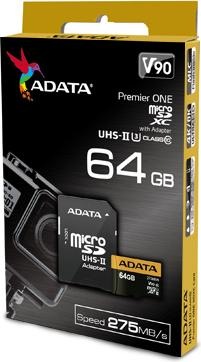 Produktbild Adata Premier One (64 GB, microSDXC, U3, UHS-II)