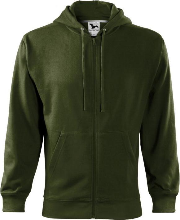Produktbild Malfini Men's Trendy Zipper Sweatshirt (Military) (3XL)