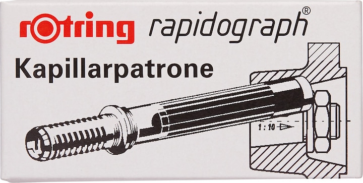 Produktbild Rotring Rapidograph (Füllertinte, Schwarz)