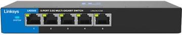 Actual product image Linksys LN2305 - Netwerk Switch - Unmanaged - 2500 Mbps - 5-Poorten (LN2305-KE) (5 ports)