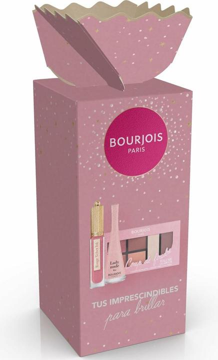 Immagine prodotto Bourjois Velvet Ink 03 1 Seconde Smalto per unghie e Coup De Foudre Palette di ombretti (Rosa)