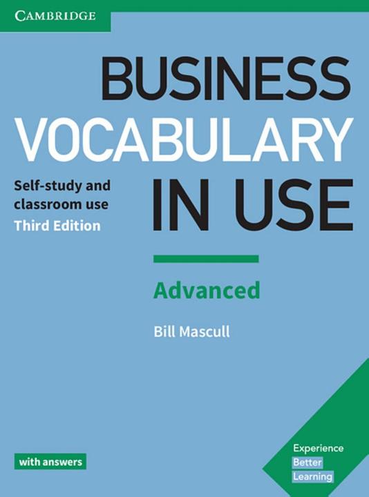 Energie-Label Business Vocabulary in Use: Advanced Third edition. Wortschatzbuch + Lösungen (Deutsch, Englisch, 2018)