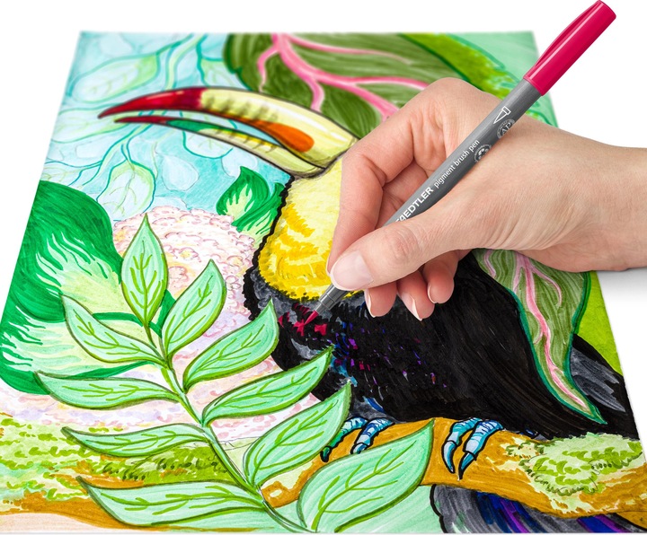 Produktbild Staedtler Pigment Arts (Basic Colours, 36 Stück, 36 x)