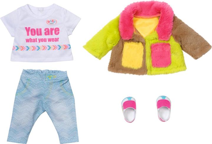 Baby Born Manteau Deluxe Arc-en-ciel, 43cm
