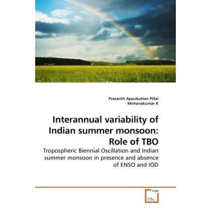 Interannual variability of Indian summer monsoon: Role of TBO, Fachbücher