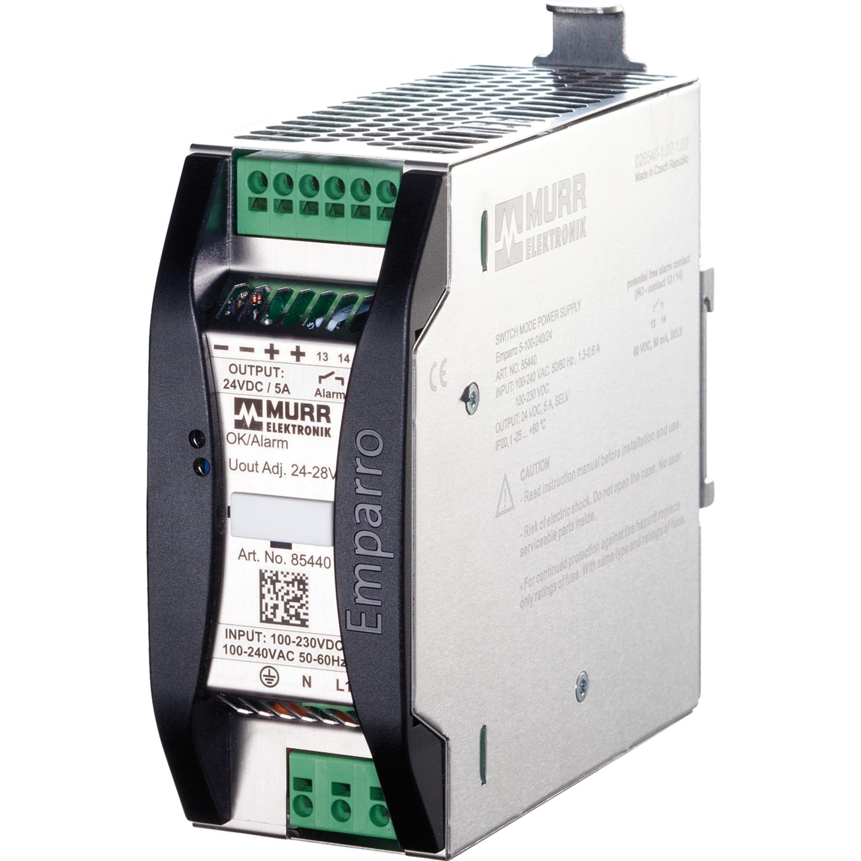 Murr Elektronik, Systemstromversorgung, Hutschienen-Netzteil (DIN-Rail
