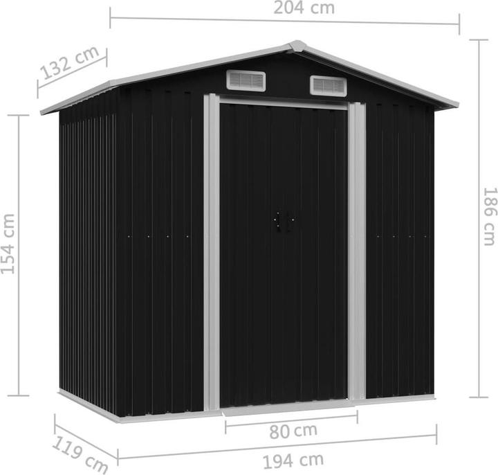 Produktbild vidaXL Gartenlaube