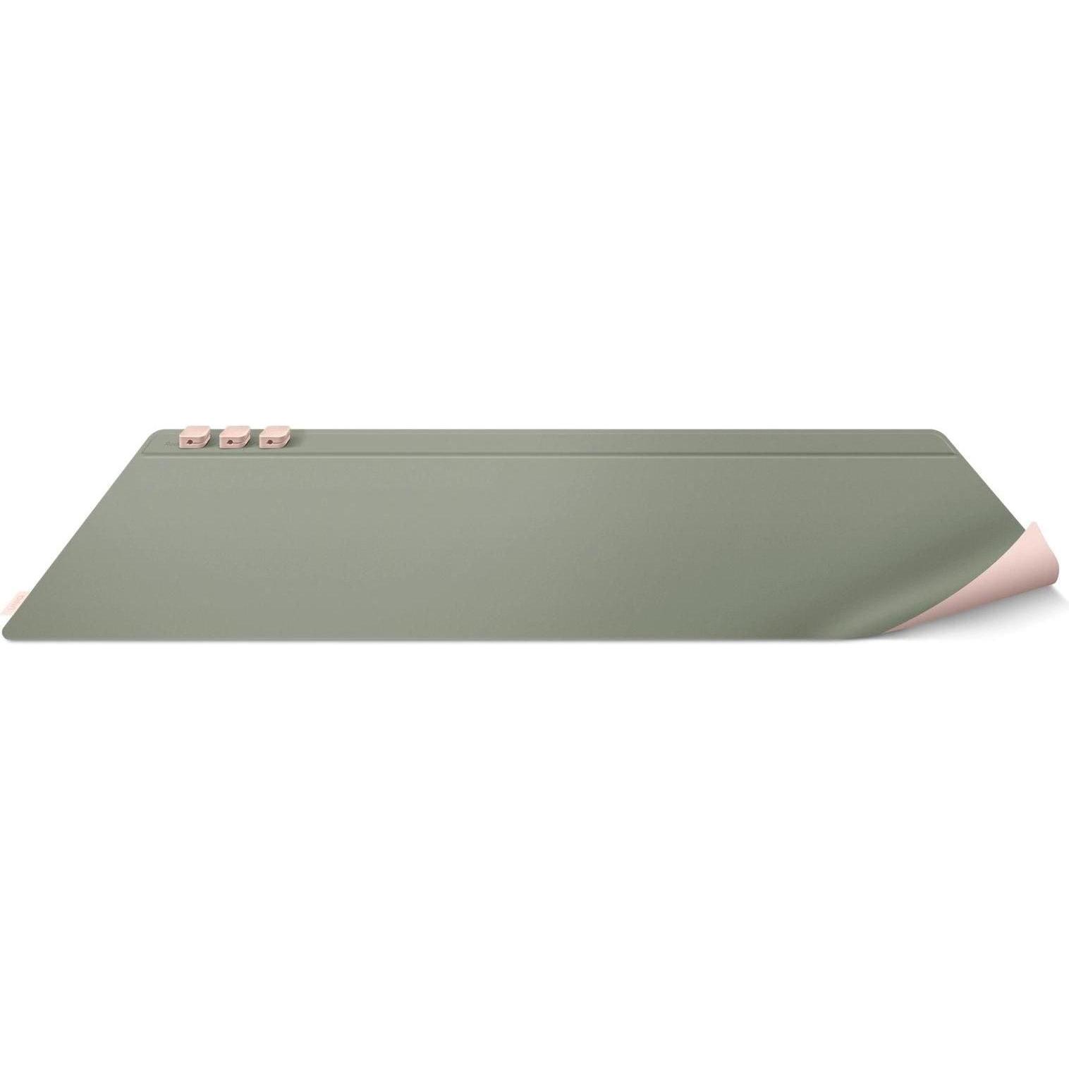 Uniq, Unterlage, Hagen dwustronna magnetyczna podkładka na biurko różowo-zielony/blush pink-mist green