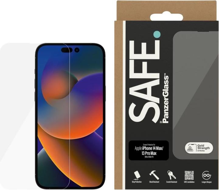 Actual product image PanzerGlass Case Friendly (1 Piece, Apple iPhone 14 Plus, Apple iPhone 14 Pro Max)